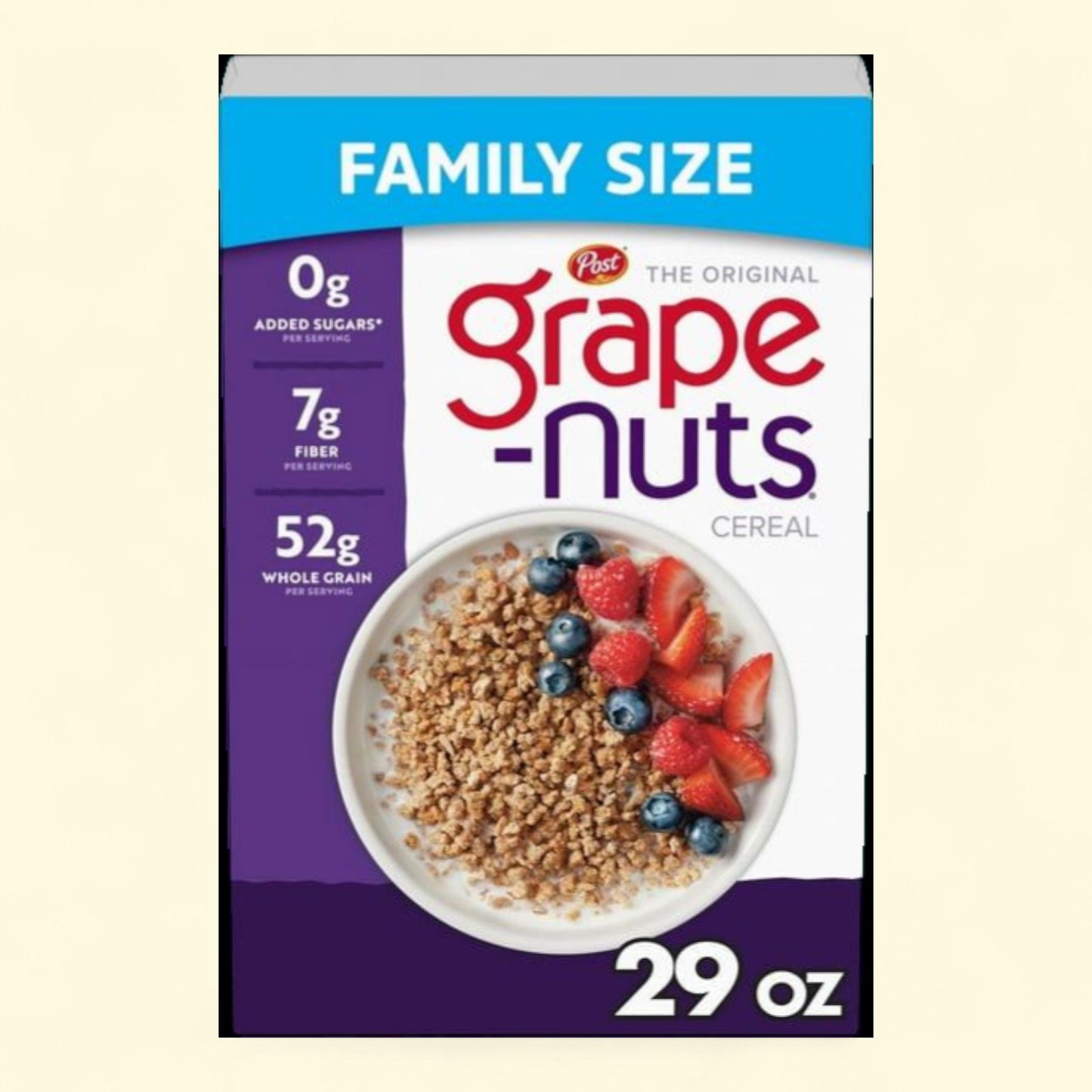 Grape Nuts Original Breakfast Cereal, 29 oz