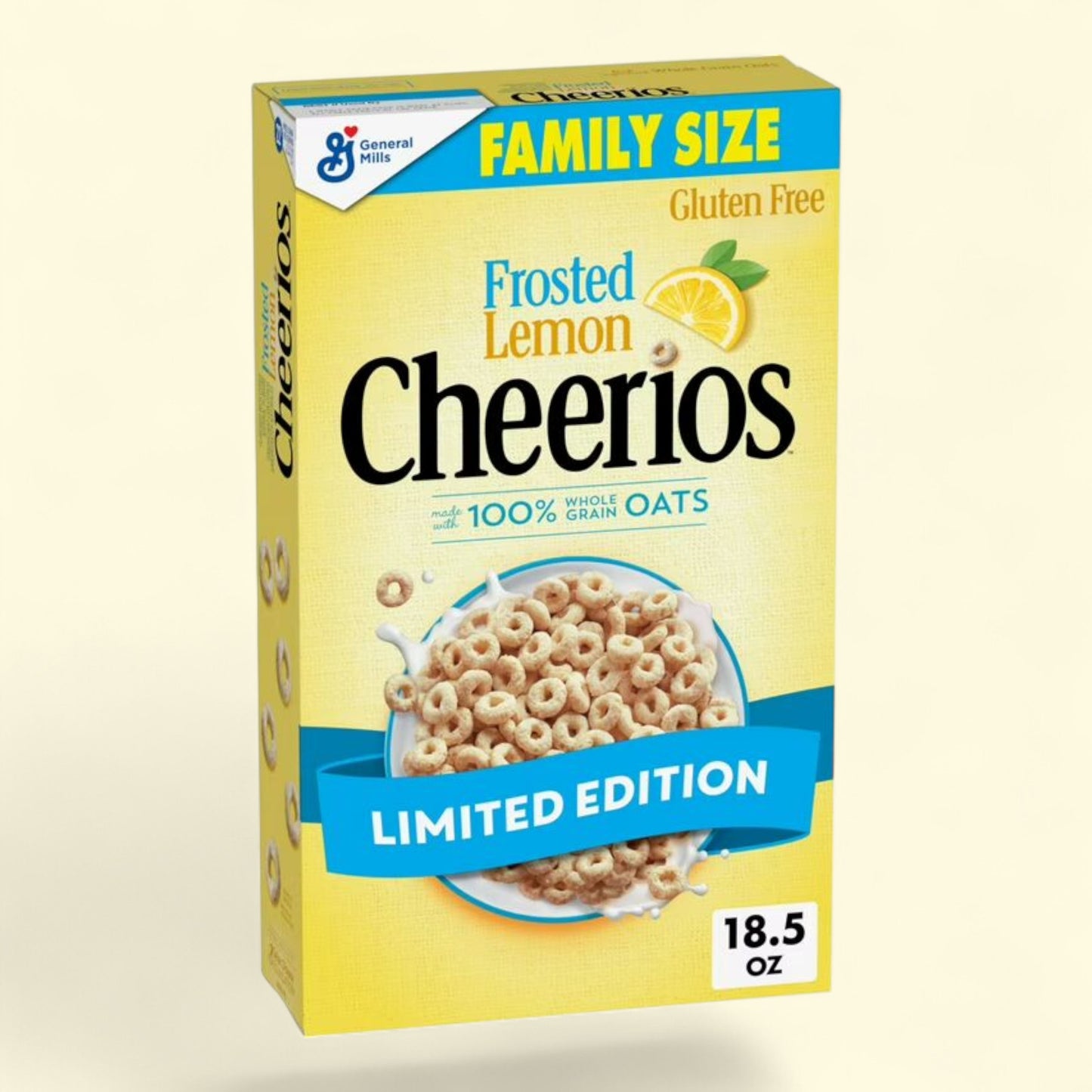 Céréales Cheerios au citron glacé, format familial, 525 g
