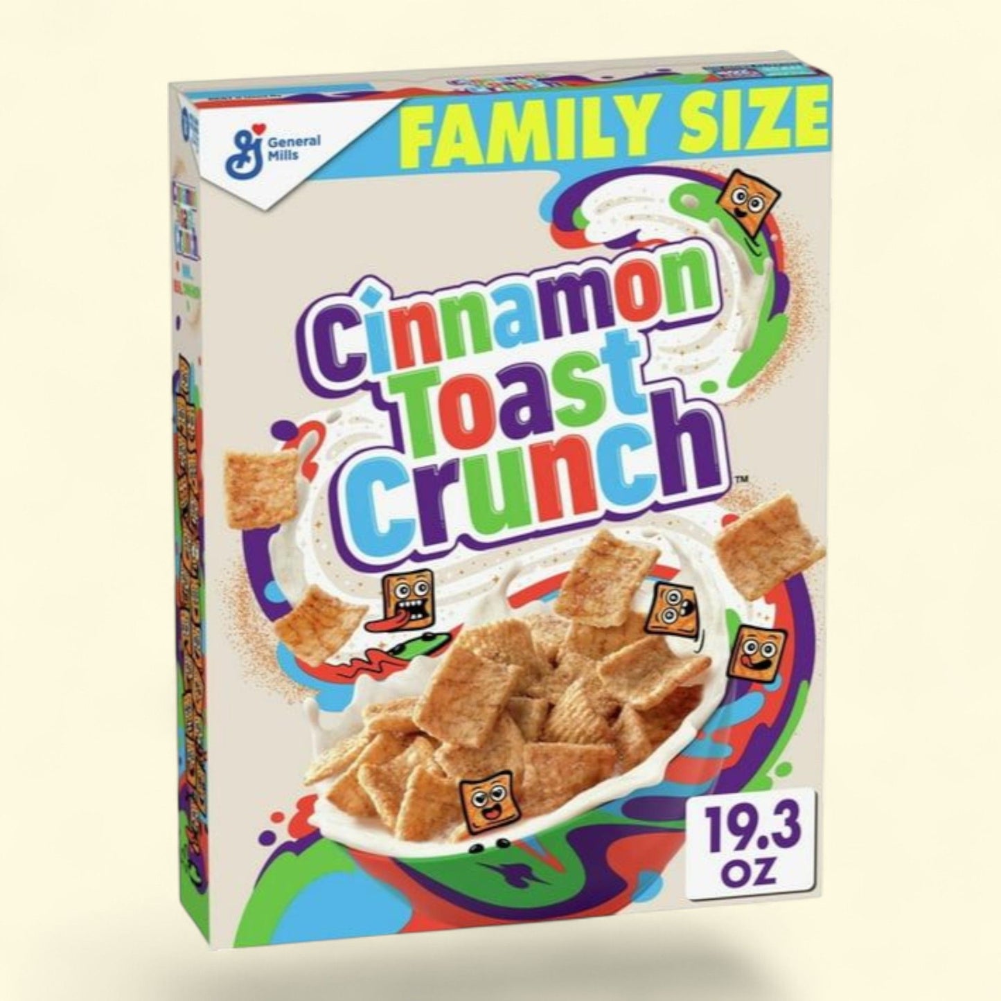 Céréales pour le petit-déjeuner Cinnamon Toast Crunch, format familial, 545 g
