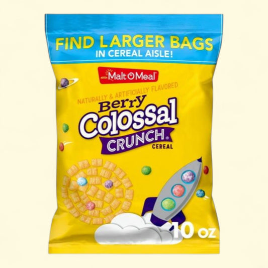 Malt-O-Meal Colossal Crunch Cereal, 10 oz