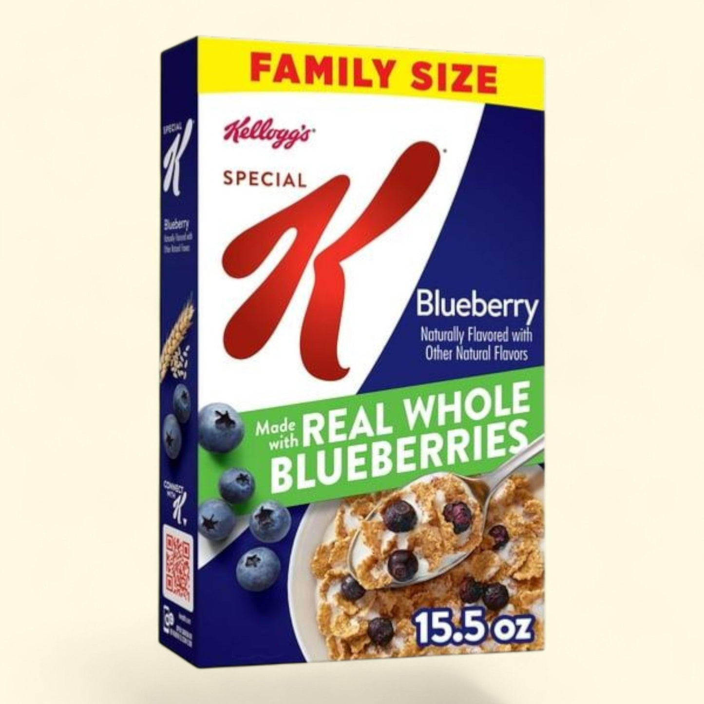 Kellogg's Special K Fiber Cereal, Family Size 15.5oz
