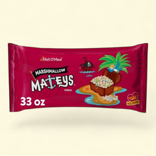 Malt-O-Meal Marshmallow Mateys Breakfast Cereal, 33 oz
