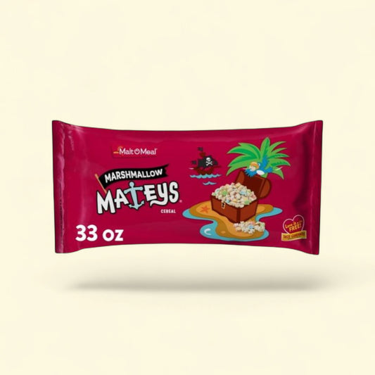 Malt-O-Meal Marshmallow Mateys Breakfast Cereal, 33 oz — authentic US product shipped worldwide by Treatspree