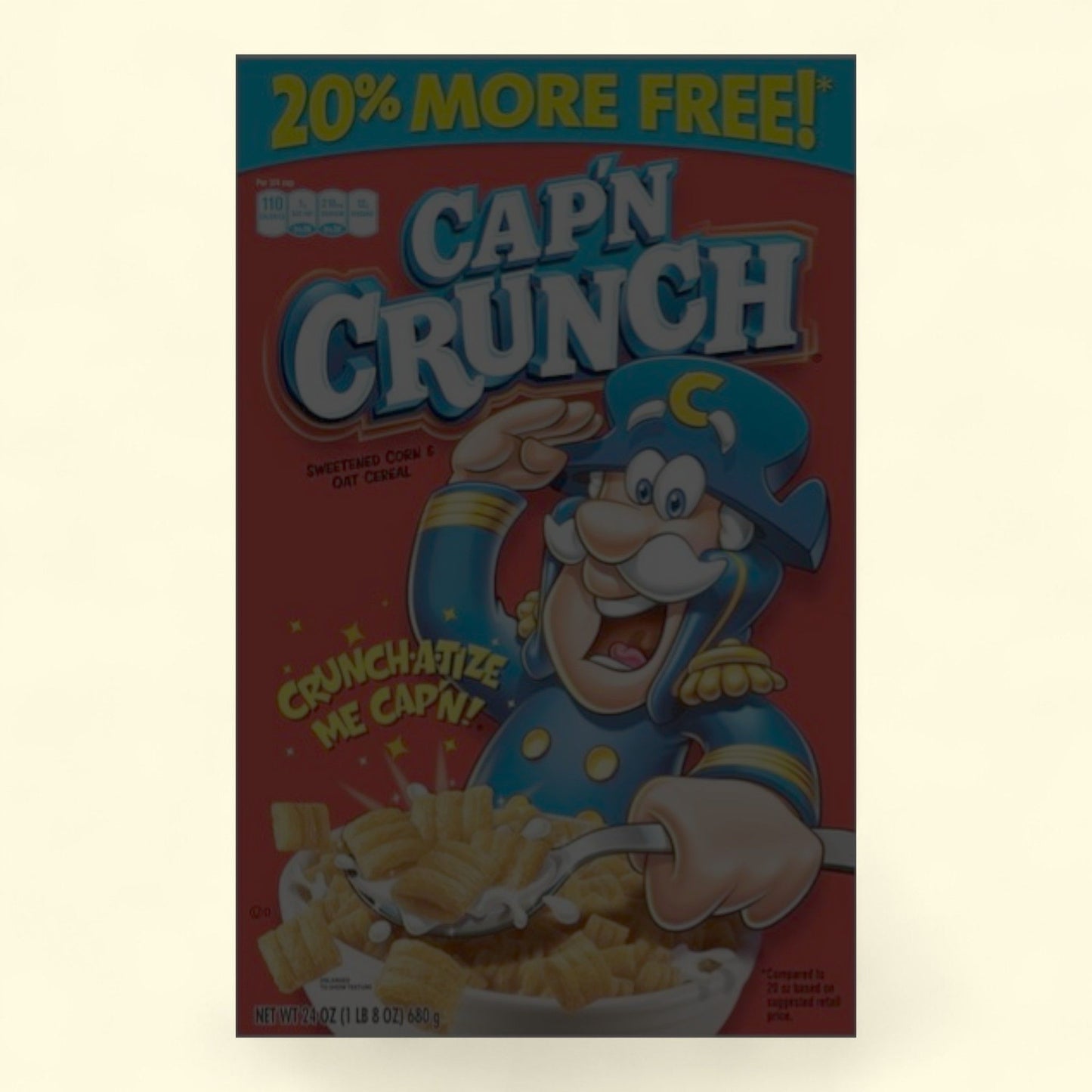 Cap'n Crunch Cereal, 20 oz