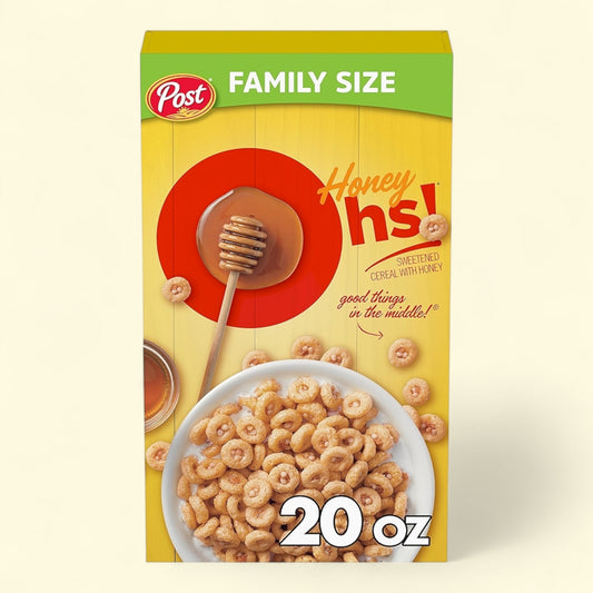 Honey Ohs! Cereal, 20 oz