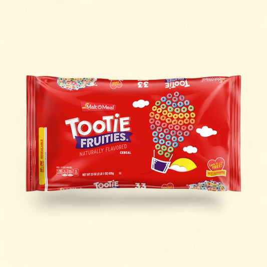 Malt-O-Meal Tootie Fruities Cereal, 33 oz — authentic US product shipped worldwide by Treatspree