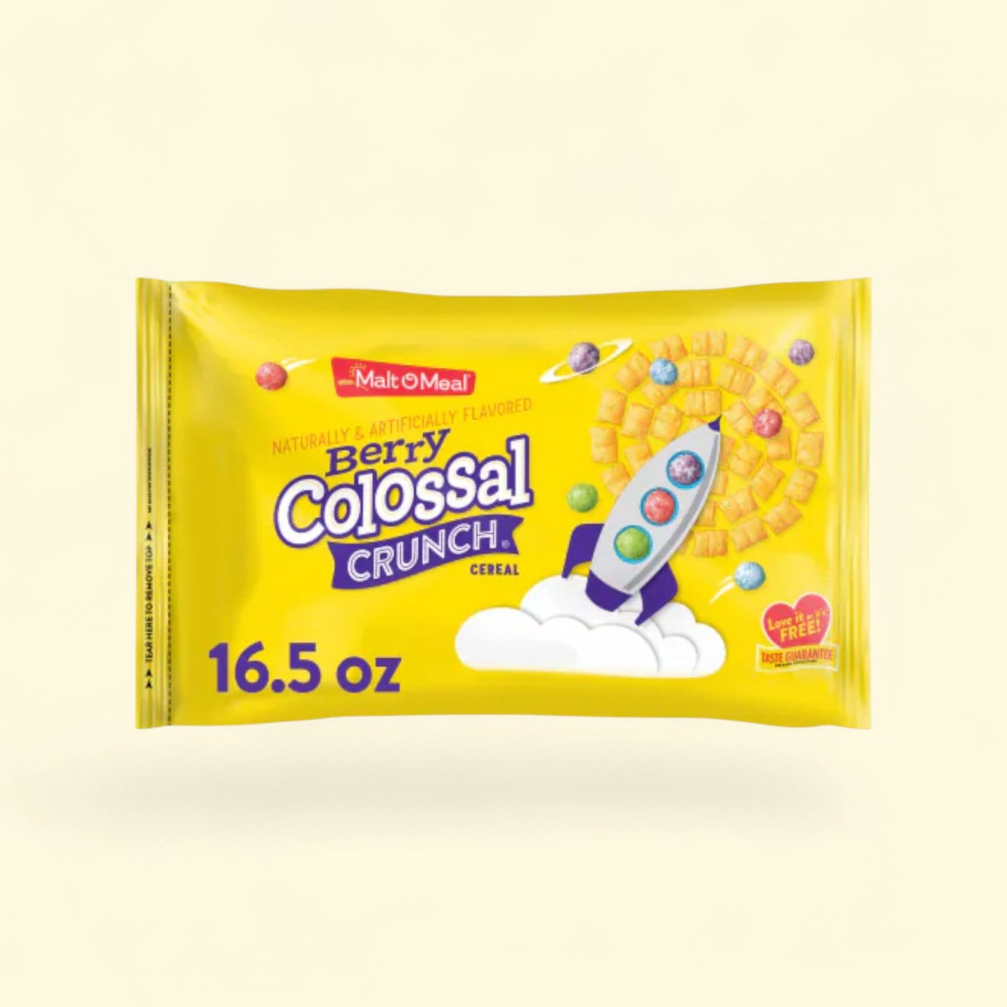 Malt-O-Meal Berry Colossal Crunch, 16.5 oz — authentic US product shipped worldwide by Treatspree