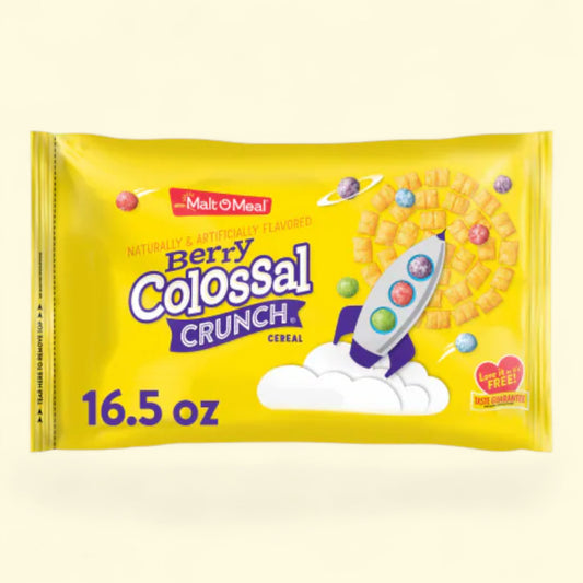 Malt-O-Meal Berry Colossal Crunch, 16.5 oz