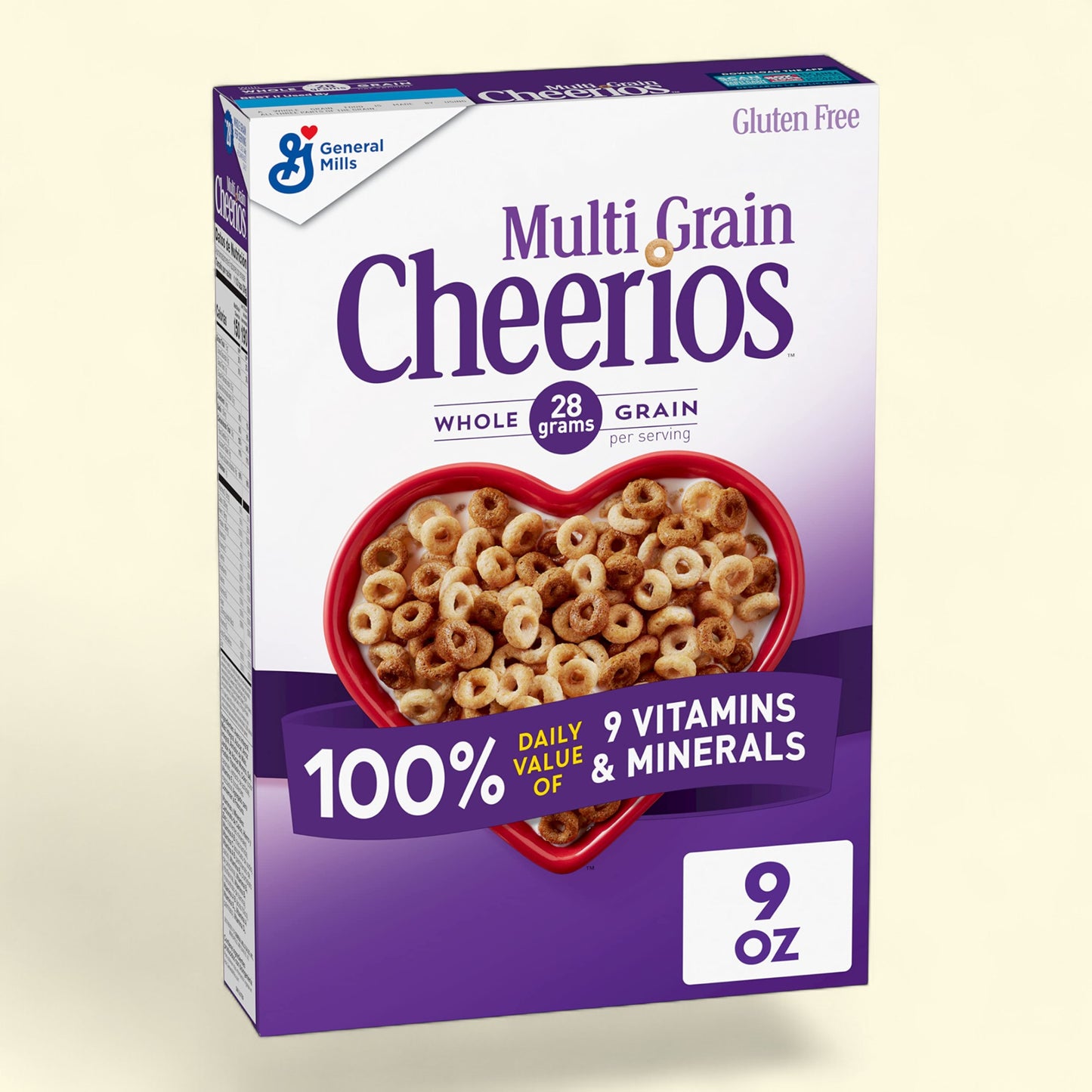 Multi Grain Cheerios Cereal, 9 oz