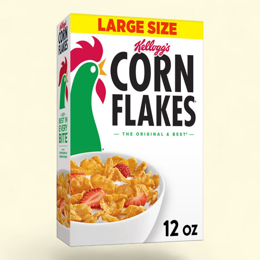 Kellogg's Corn Flakes, Large Size, 12 oz