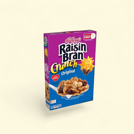 Kellogg's Raisin Bran Crunch Cereal, Regular Size, 15.9 oz