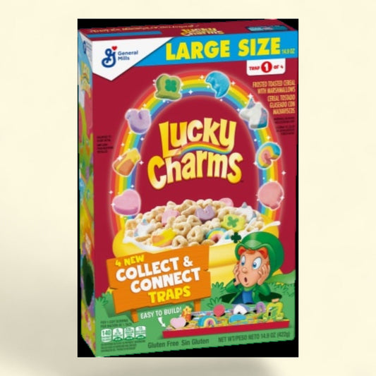 Lucky Charms Large Size Cereal, 14.9 oz