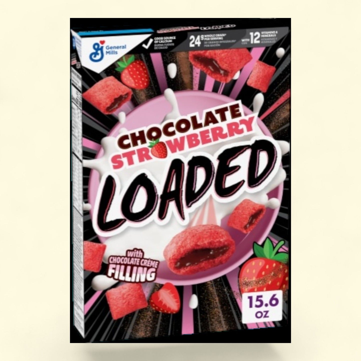 Chocolate Strawberry Loaded Cereal, 15.6 oz