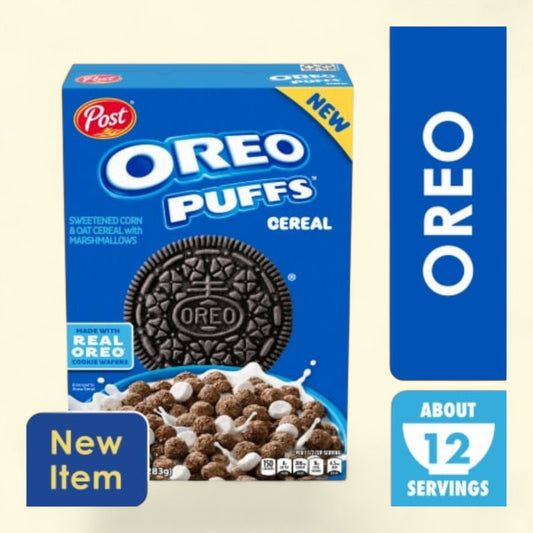 Oreo Puffs Breakfast Cereal, 10 oz