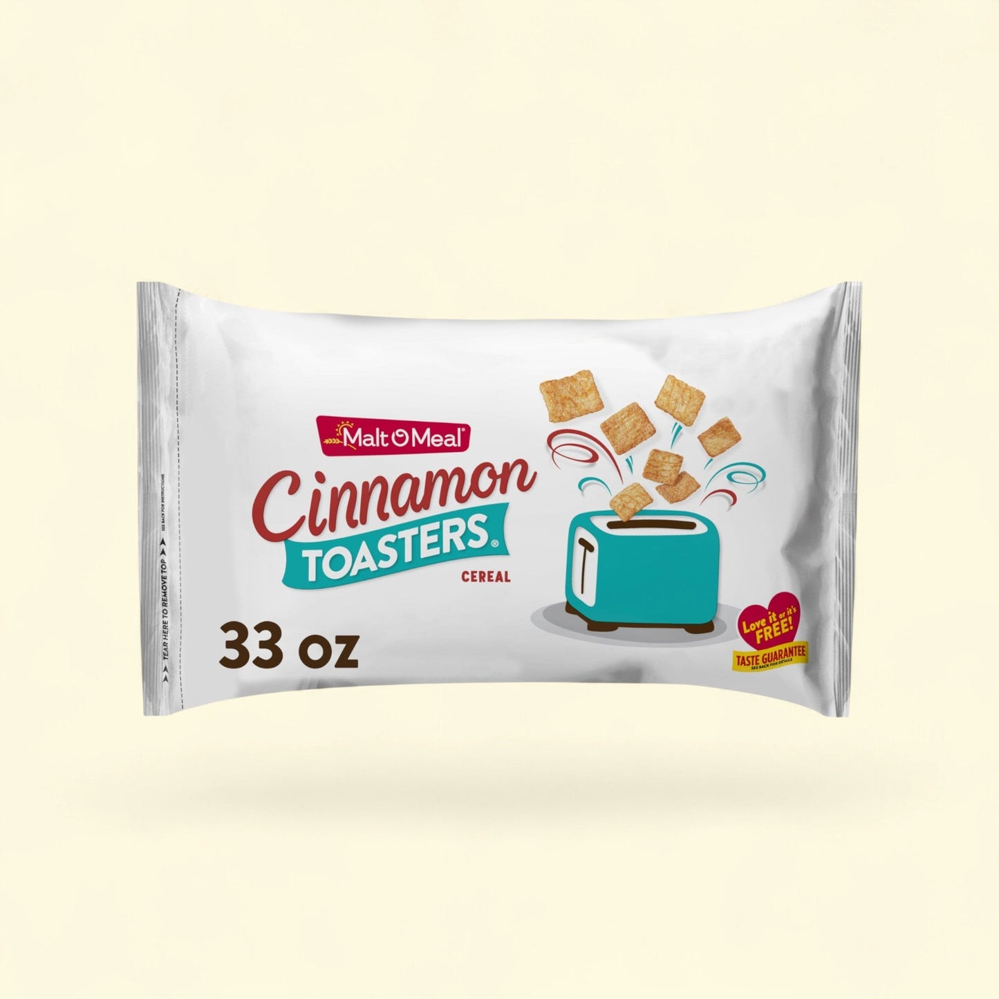 Malt-O-Meal Cinnamon Toasters, Family Size Bag, 33 oz — authentic US product shipped worldwide by Treatspree