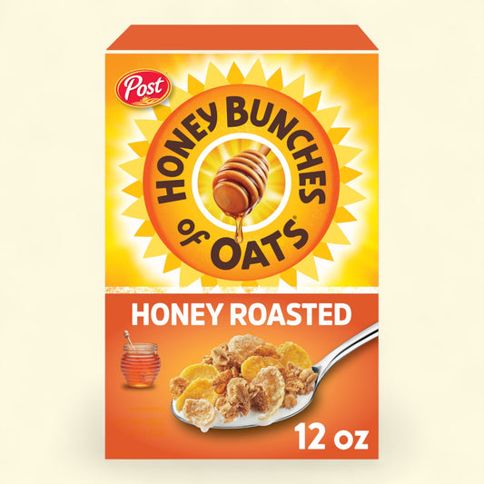 Honey Bunches of Oats Honey Roasted Cereal, 12 oz