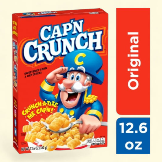 Cap'n Crunch Cereal, Original, 12.6 oz