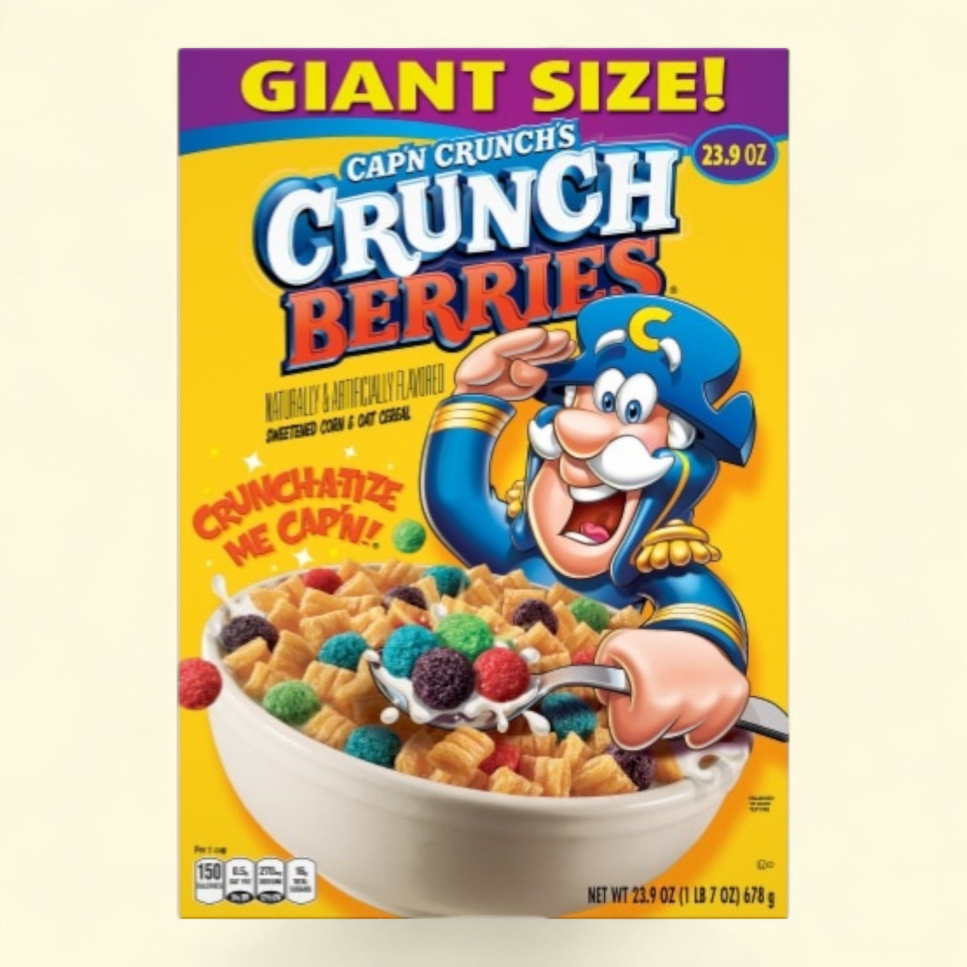 Cap'n Crunch's Crunch Berries Giant Size Cereal, 15.4 oz