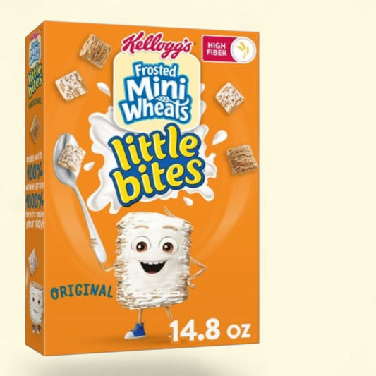 Kellogg's Frosted Mini-Wheats Little Bites Cereal, 14.8 oz