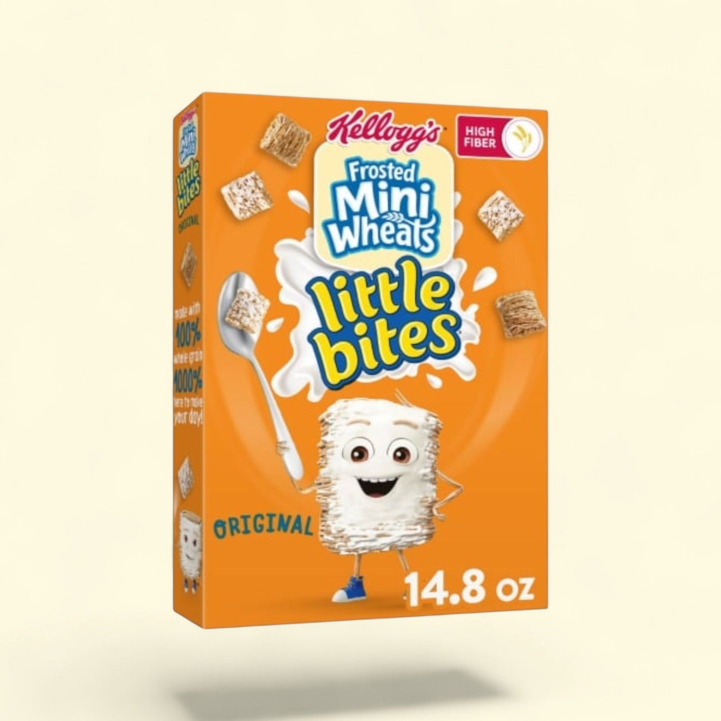 Kellogg's Frosted Mini-Wheats Little Bites Cereal, 14.8 oz — authentic US product shipped worldwide by Treatspree