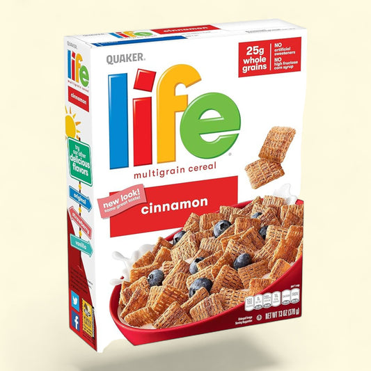Life Cinnamon Multigrain Cereal, Size, 13 oz