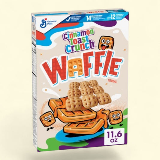 Céréales Waffle Cinnamon Toast Crunch, 330 g