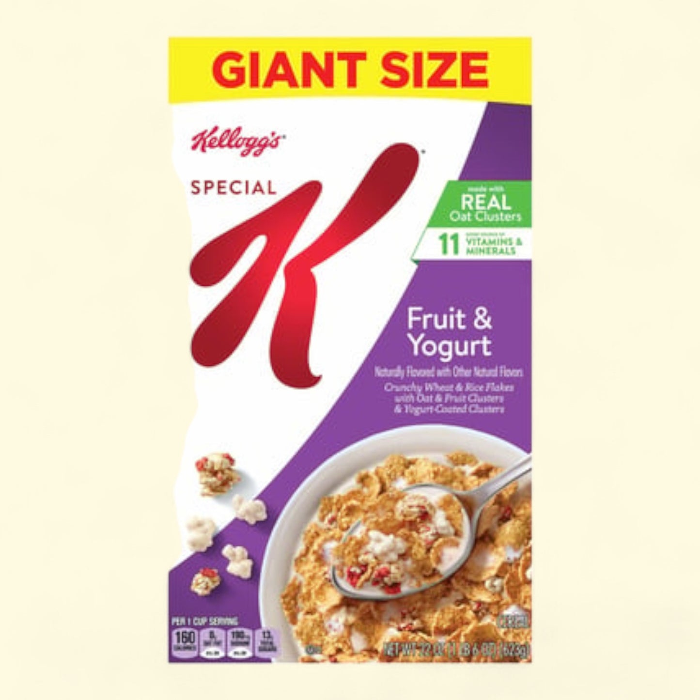 Kellogg's Special K Fruit and Yogurt Giant Size Cereal, 22 oz