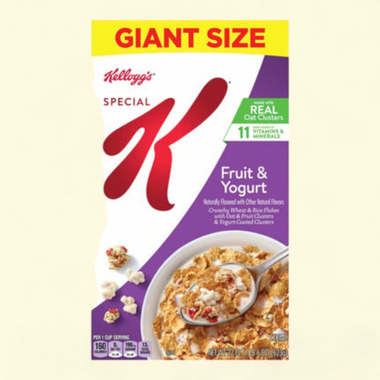 Kellogg's Special K Fruit and Yogurt Giant Size Cereal, 22 oz