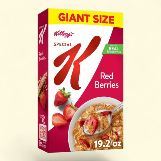 Kellogg's Special K Red Berries Giant Size Cereal, 19.2oz