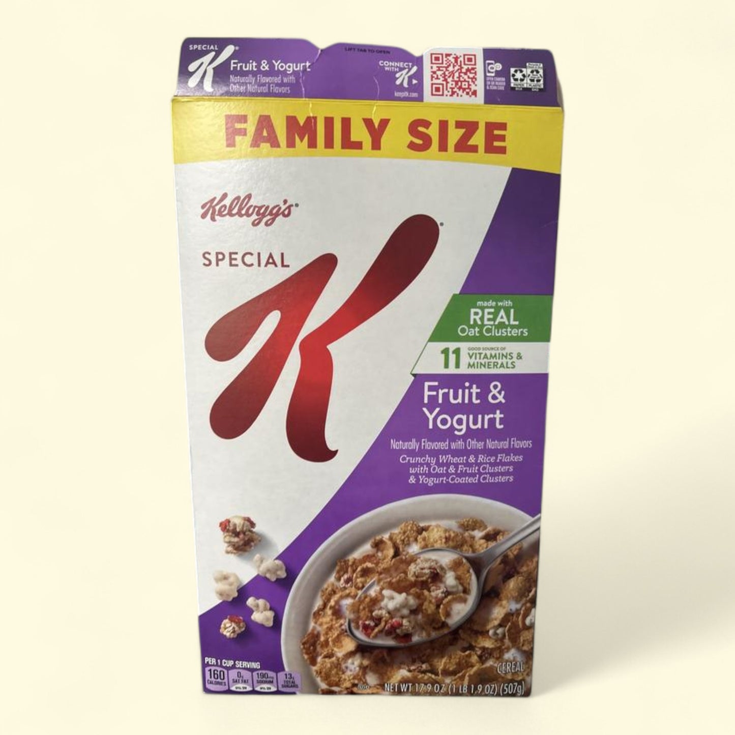 Kellogg's Special K Fruit and Yogurt Large Size Cereal, 17.1 oz