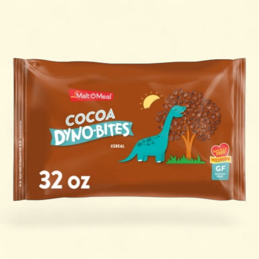 Malt-O-Meal Cocoa Dyno-Bites, Bag, Cereal, 32 oz