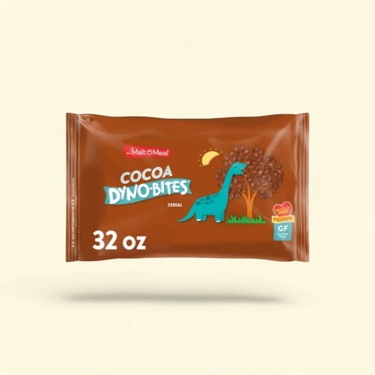 Malt-O-Meal Cocoa Dyno-Bites, Bag, Cereal, 32 oz — authentic US product shipped worldwide by Treatspree