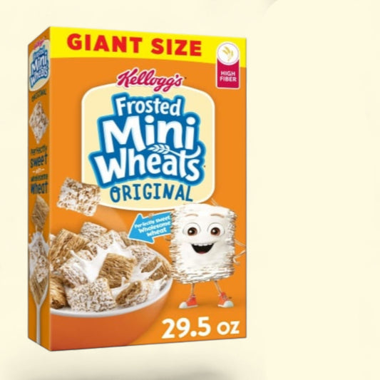 Kellogg's Frosted Mini-Wheats, Giant Size, 29.5 oz
