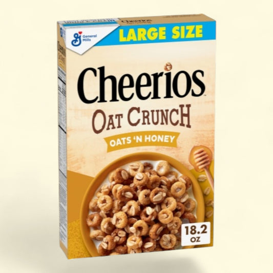 Céréales Cheerios Oat Crunch Oats 'n Honey, grand format, 515 g