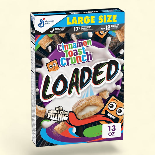 Céréales Cinnamon Toast Crunch « Loaded » - Grand format - 370 g