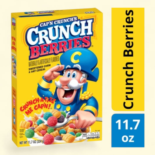 Cap'n Crunch's Crunch Berries Cereal, 11.7 oz