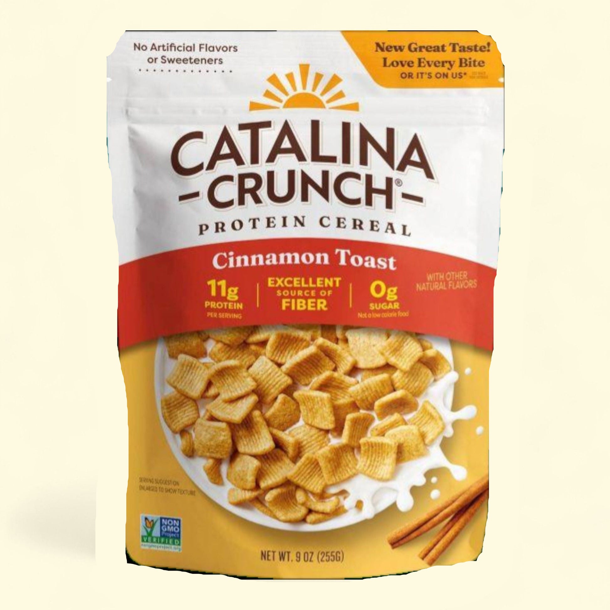 Catalina Crunch Cinnamon Keto Breakfast Cereal, 9 oz