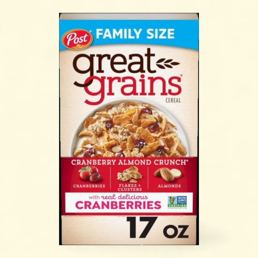 Great Grains Breakfast Cereal, 17 oz