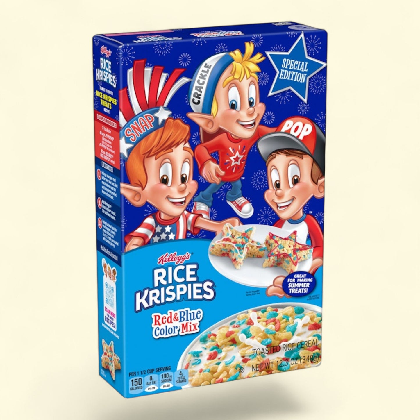 Kellogg's Rice Krispies Breakfast Cereal, 12.3oz