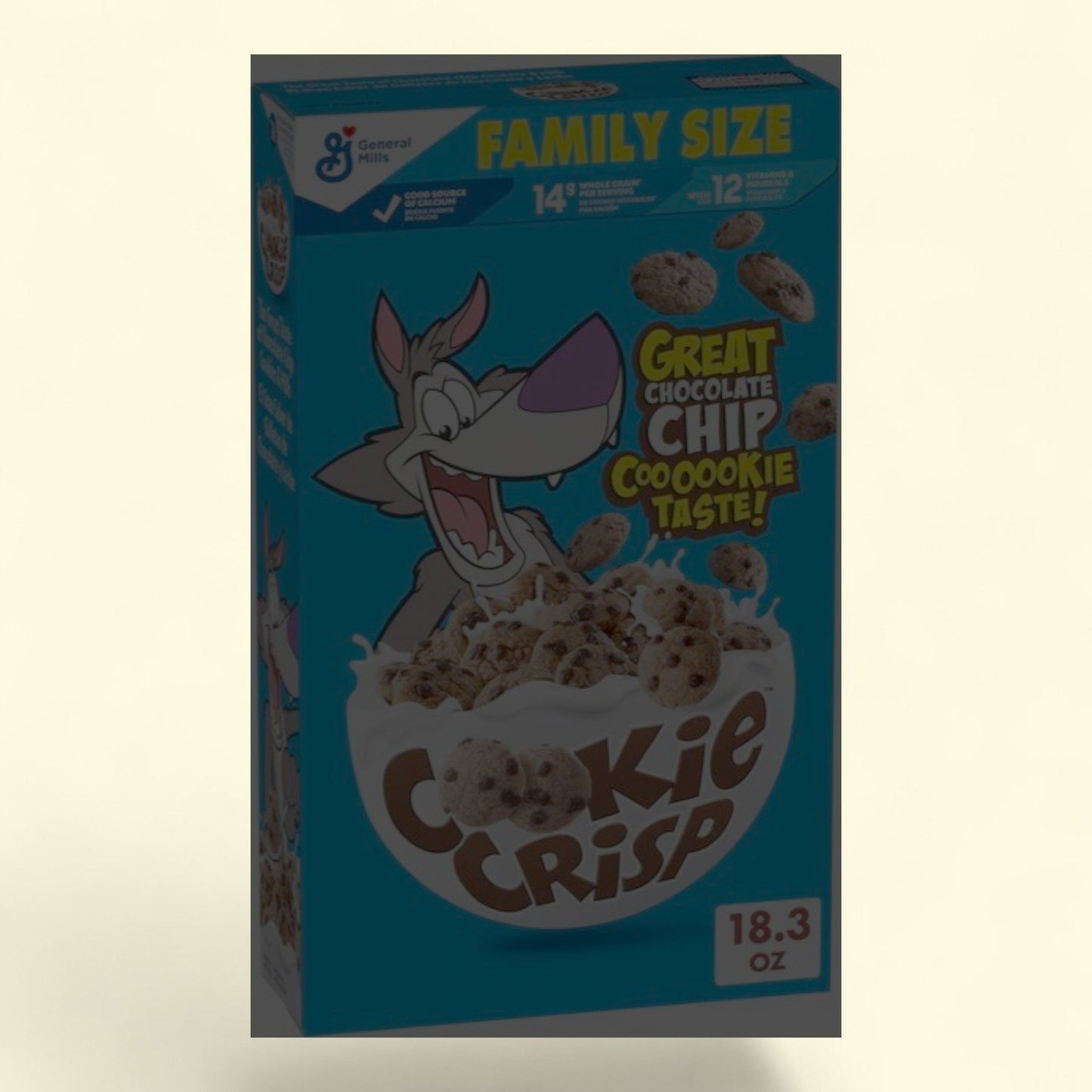 Cookie Crisp Cereal, Family Size 18.3oz