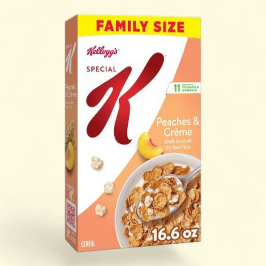 Kellogg's Special K Peaches and Cream Cereal, 16.6oz