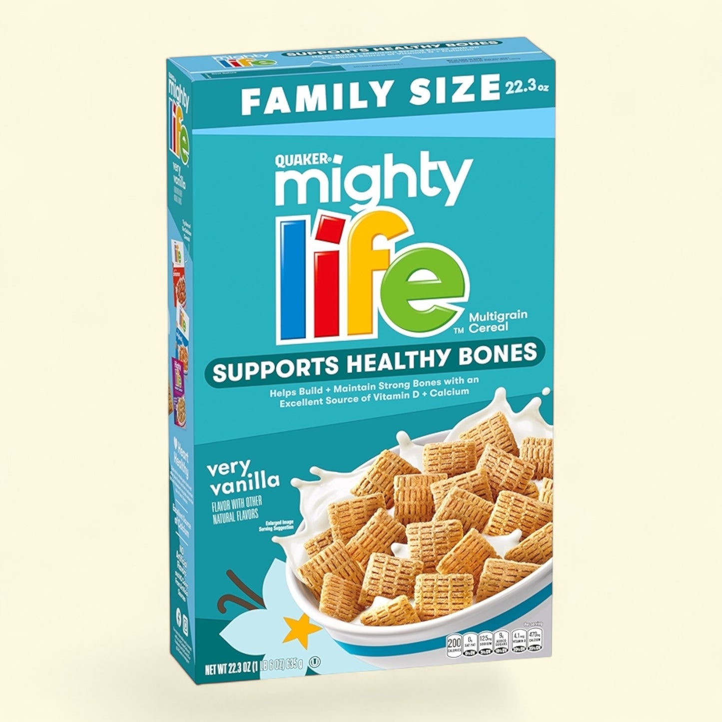 Life Cereal Vanilla Family Size, 22.3oz