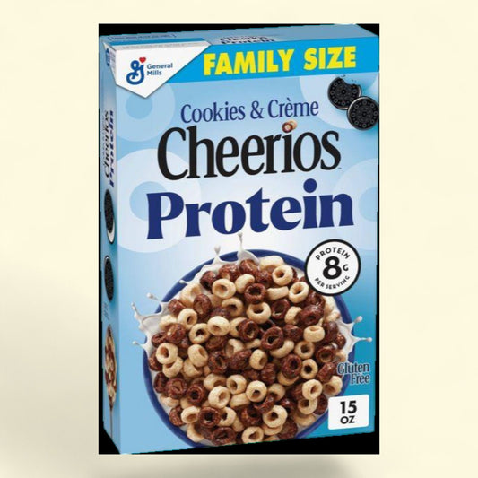 Cheerios Protein Cookies & Cream, format familial, 425 g