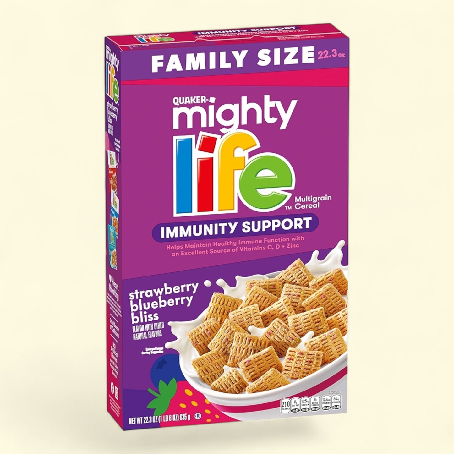 Life Cereal Mixed Berry Family Size, 22.3oz