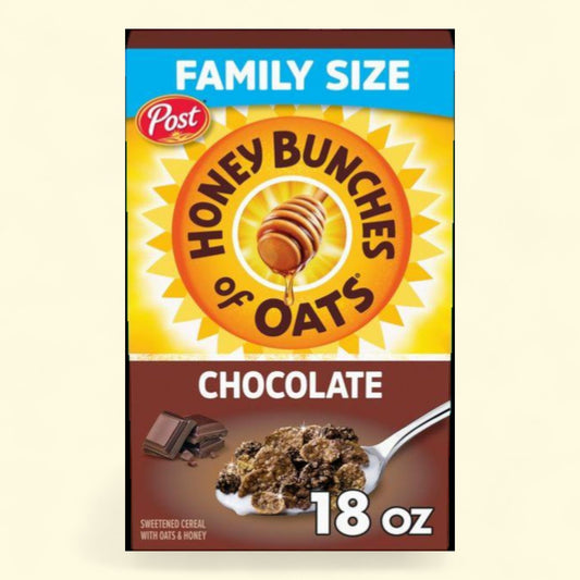Honey Bunches of Oats Chocolate Cereal, 18oz