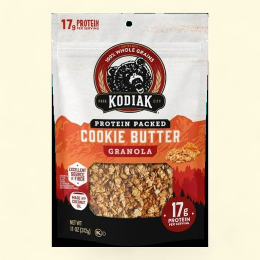 Kodiak Protein-Packed Cookie Butter Granola, 11 oz