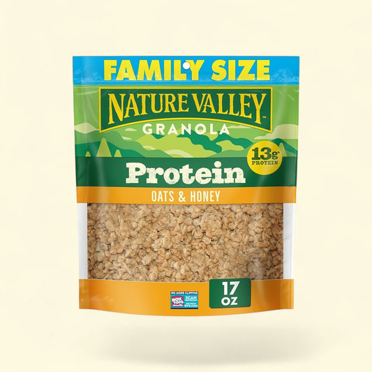 Nature Valley Protein Oats and Honey Granola, 17 oz — authentic US product shipped worldwide by Treatspree