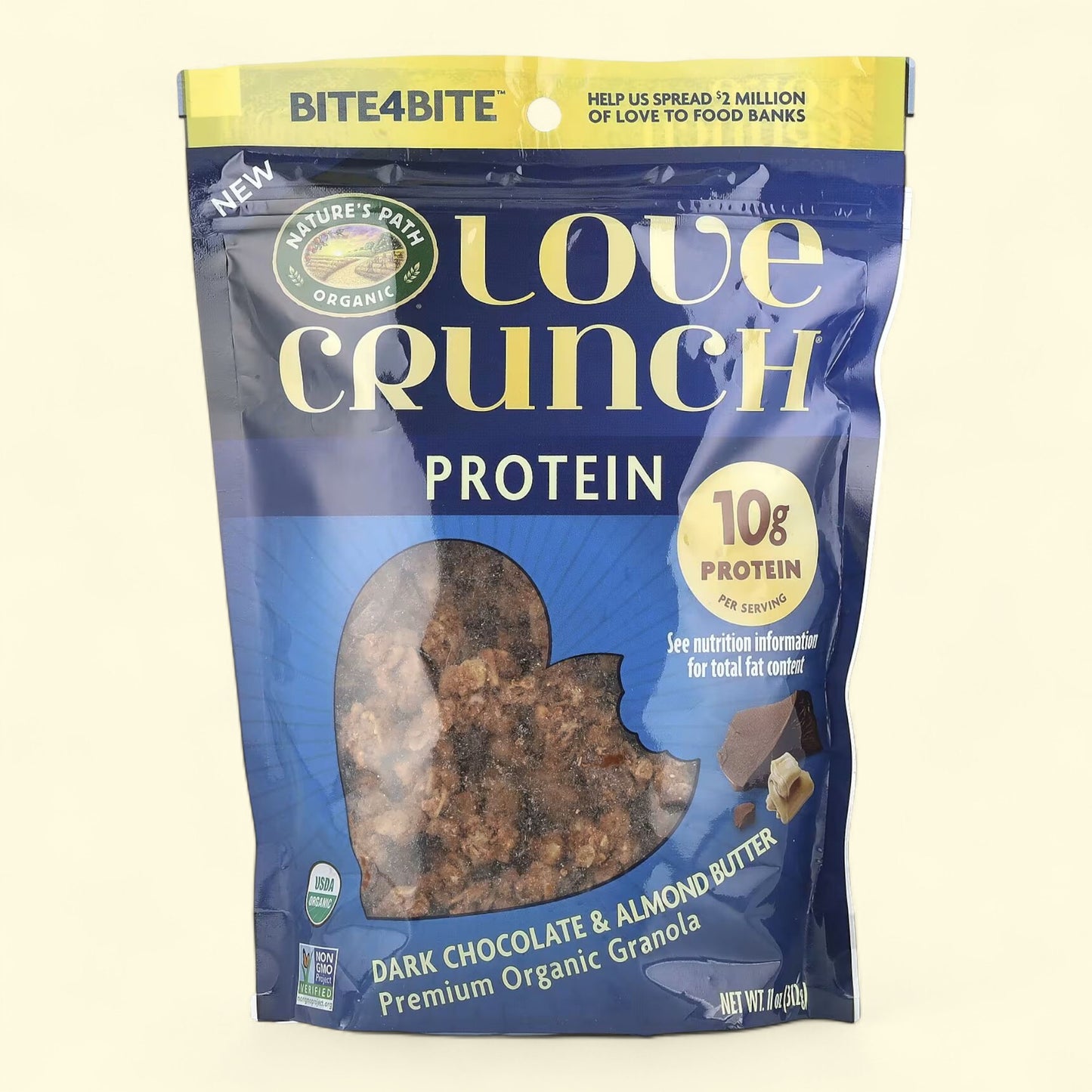 Love Crunch Granola, Chocolate & Almond Butter Protein, 11oz