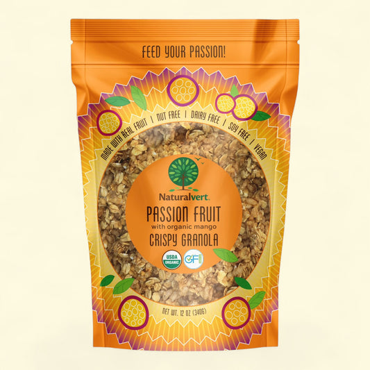 Naturalvert Granola, Passion Fruit Mango, 12oz