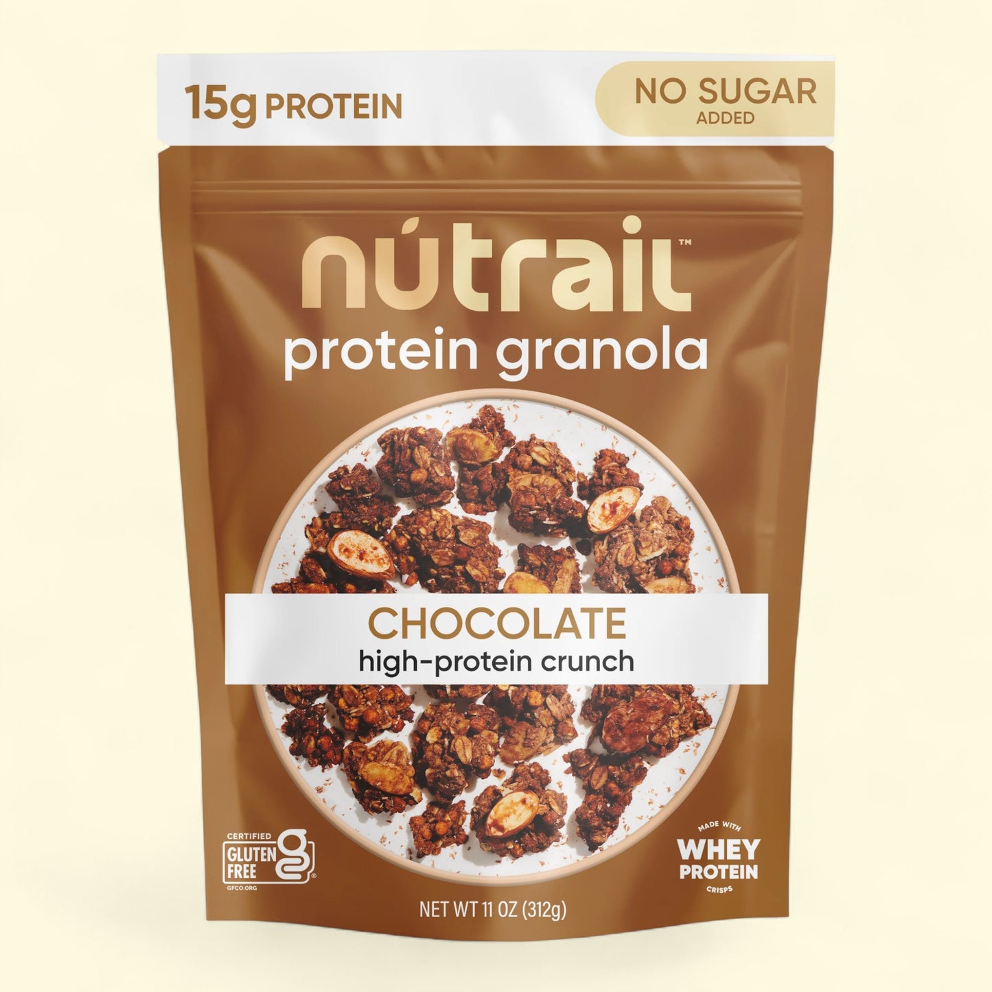 NuTrail Protein Granola Cereal, Chocolate, 11 oz.